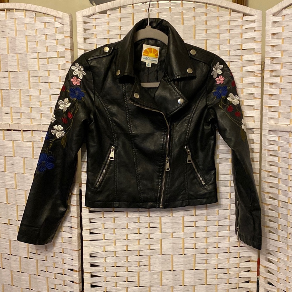C&C California faux leather jacket